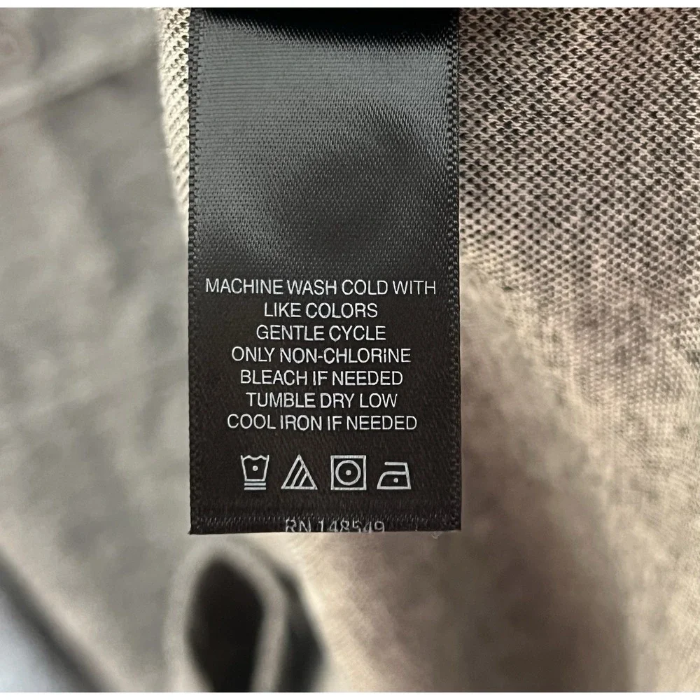 Kenneth Cole Mobility Super Soft Knit Button Up Shirt Mens Sz XL Techni-Cole New